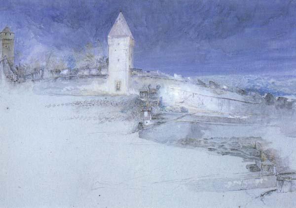 John Ruskin,HRWS The Walls of Lucerne (mk46)